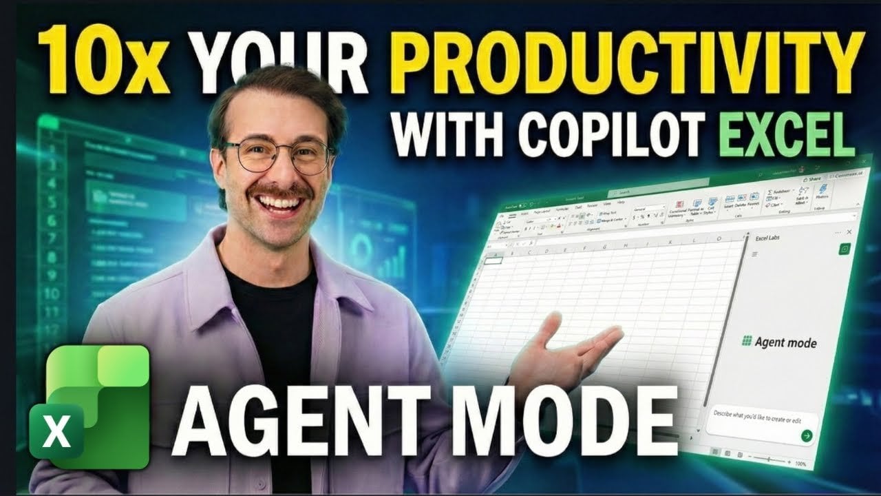 MS Copilot’s Excel Agent Cleans, Validates & Speeds Checks : 10x Your Productivity
