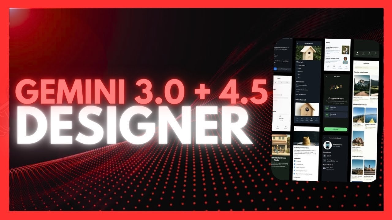 Watch Gemini 3 Pro & Claude 4.5 Combine to Ship Polished Apps : Dual AI Workflow