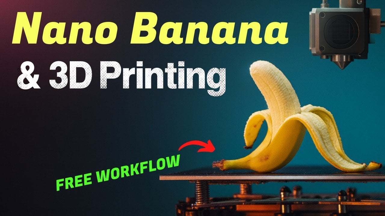 Using Nano Banana for 3D Modeling : Multi-View Workflow Nailed a Printable Mini