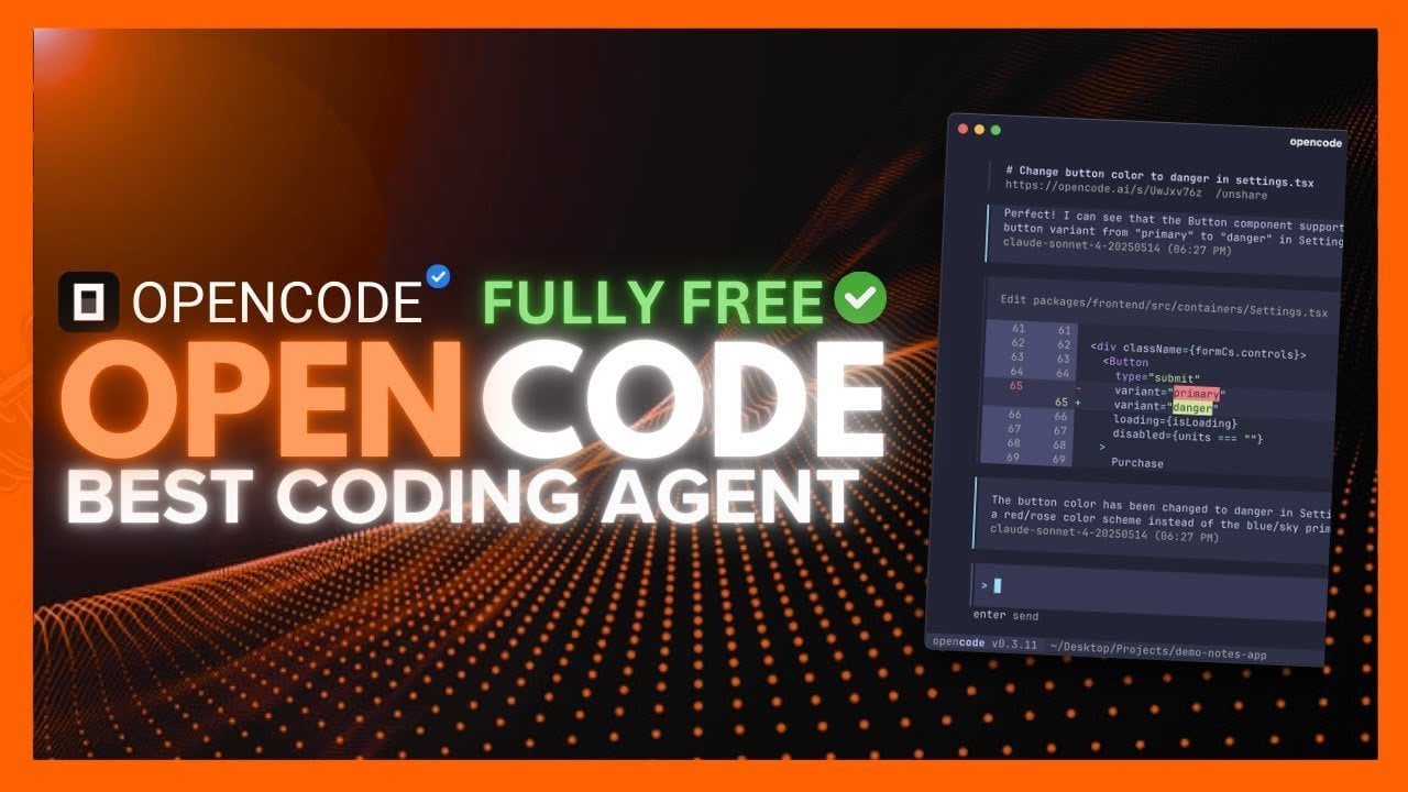 Meet OpenCode, a Community-Built Agent That Trims Tokens & Costs