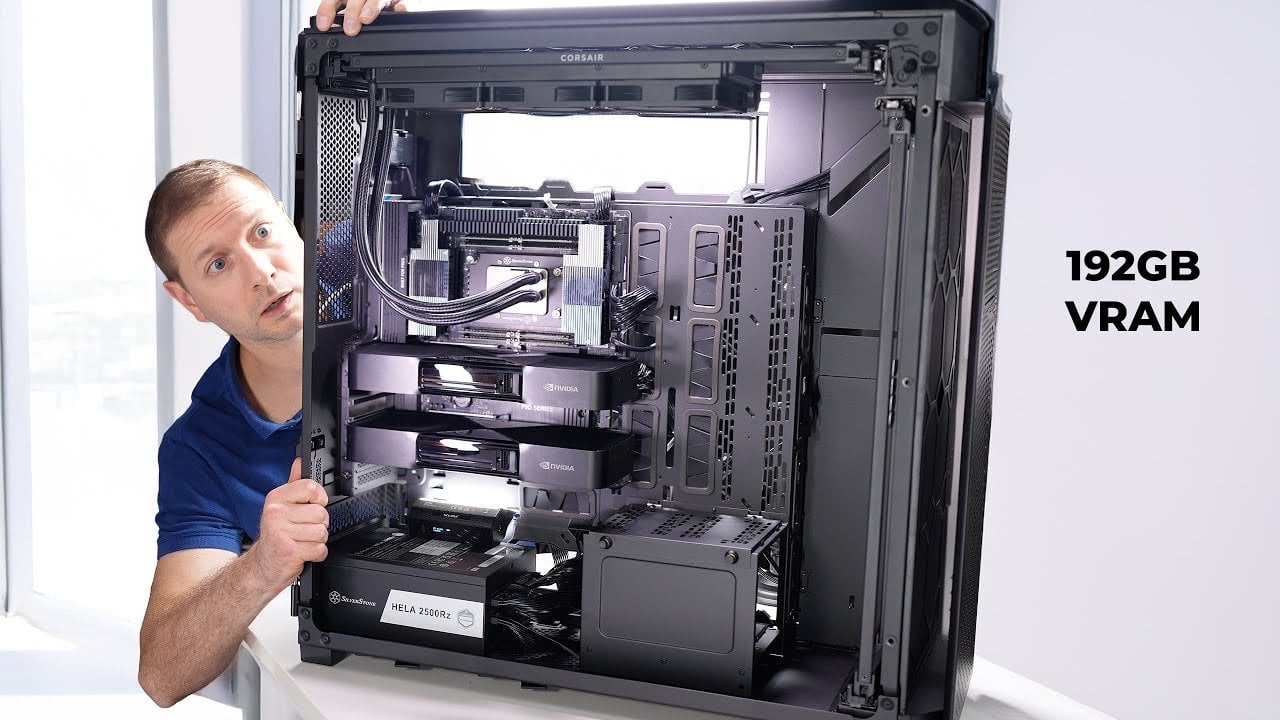 Run Massive 235B AI Models Locally on This Monster of a PC System