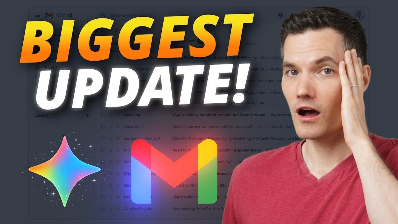 Gmail Just Got a Massive Al Upgrade : Sum up Threads, Suggest Replies & Clean Your Inbox Faster