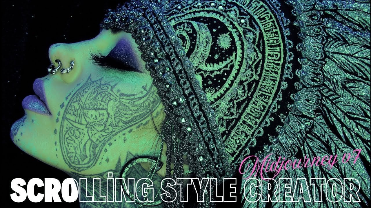 Midjourney’s New Scroll-Based Style Tool : Pins, Small Grids, and Reversed Order