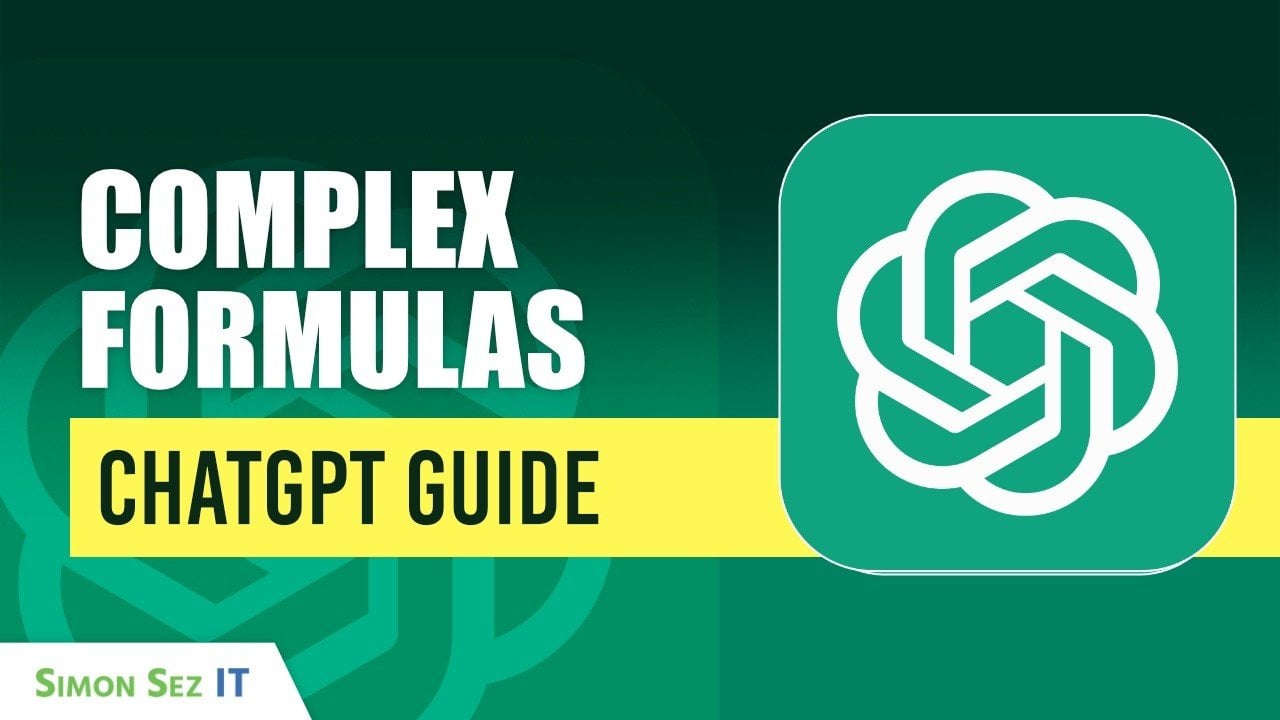 Generate Complex Excel Formulas in Seconds Using ChatGPT